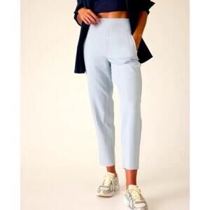 Athleta Endless High Rise Pants, Very Light Blue, Size 8